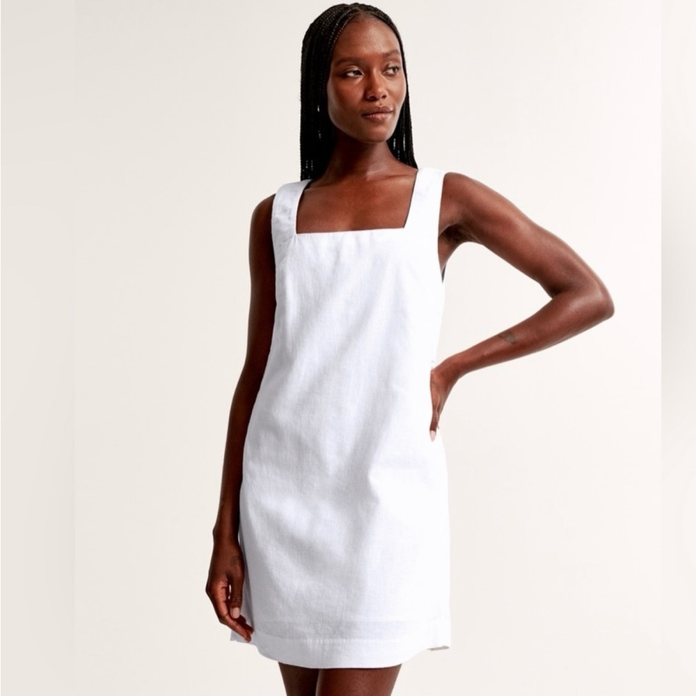 Abercrombie & Fitch Linen Shift Dress